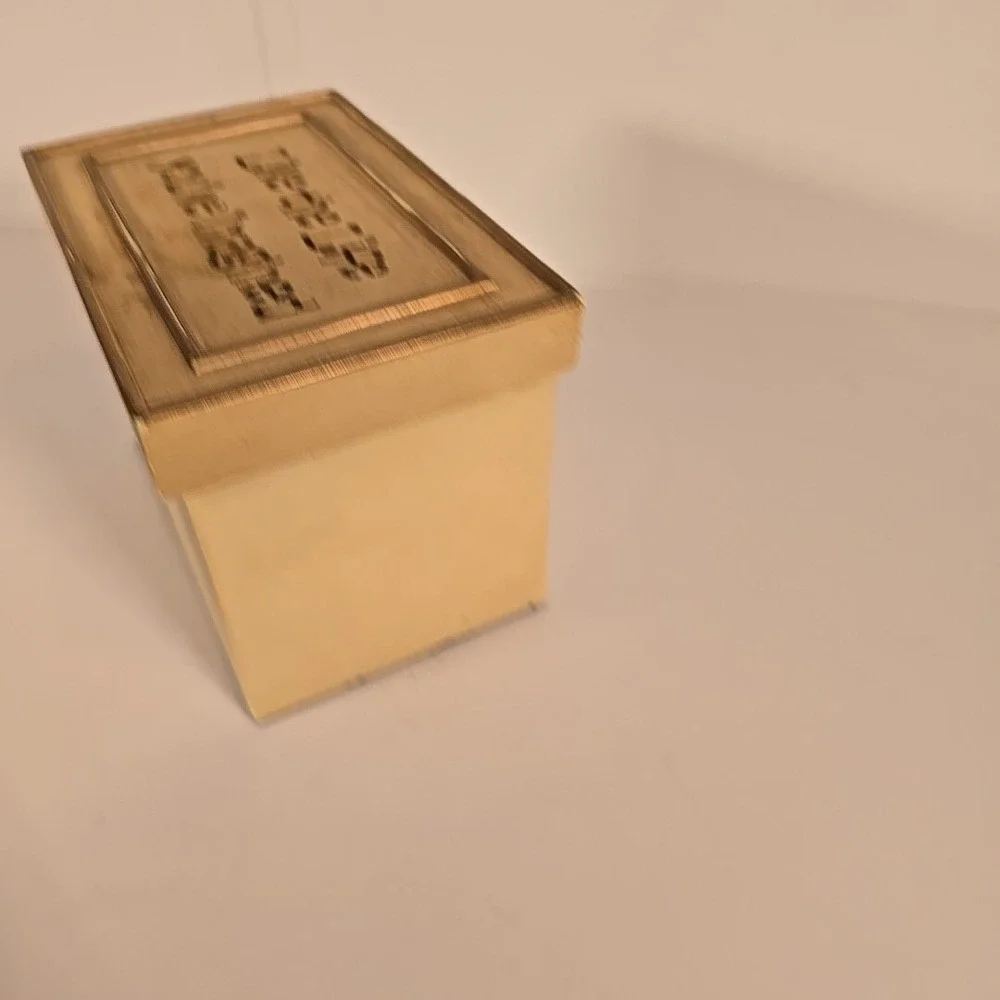 Small Lidded Trinket Ring Box 